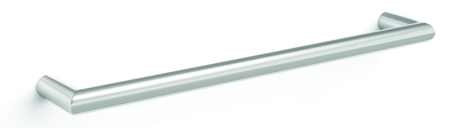 Round Single Bar Heated Towel Rail 632mm DSR6